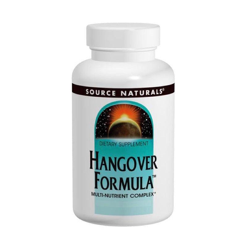 Source Naturals, Hangover Formula, 60 Tablets UPC 021078007951 | HiLife Vitamins